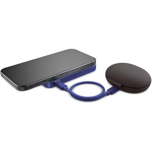 2PBM5000| Fresh 'n Rebel Geschikt voor MagSafe Draadloze Powerbank 5000mAh blauw