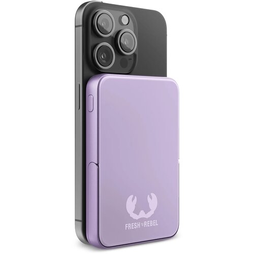 2PBM5000| Fresh 'n Rebel Geschikt voor MagSafe Draadloze Powerbank 5000mAh lila