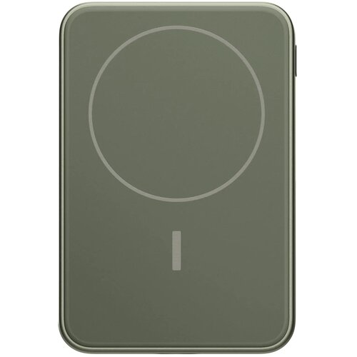 2PBM5000| Fresh 'n Rebel Geschikt voor MagSafe Draadloze Powerbank 5000mAh dried green