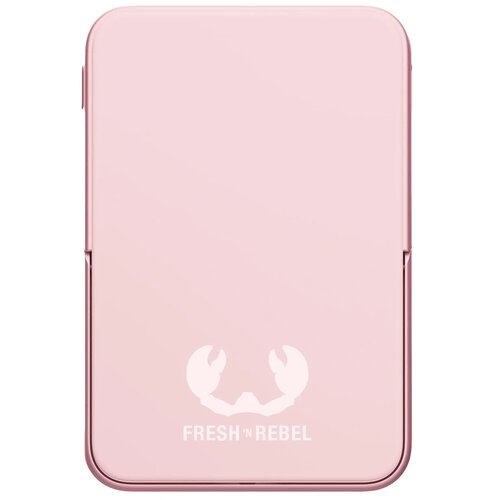 2PBM5000| Fresh 'n Rebel Geschikt voor MagSafe Draadloze Powerbank 5000mAh pastel rose