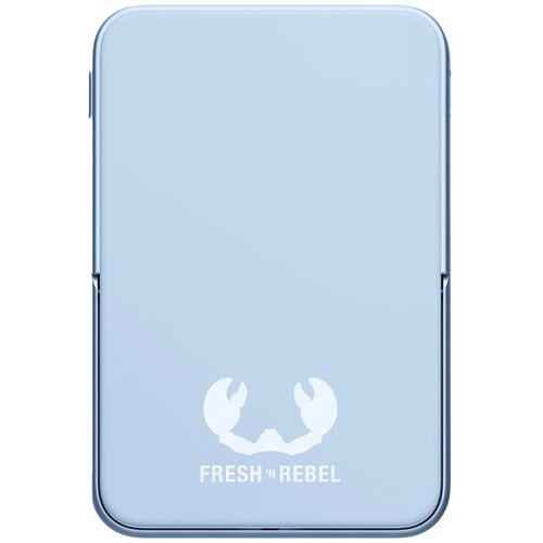 2PBM5000| Fresh 'n Rebel Geschikt voor MagSafe Draadloze Powerbank 5000mAh pastel blauw