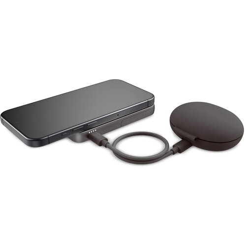 2PBM5000| Fresh 'n Rebel Geschikt voor MagSafe Draadloze Powerbank 5000mAh donker gun metal