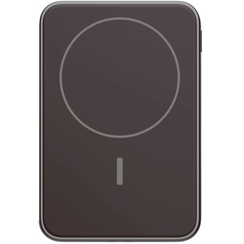 2PBM5000| Fresh 'n Rebel Geschikt voor MagSafe Draadloze Powerbank 5000mAh donker gun metal