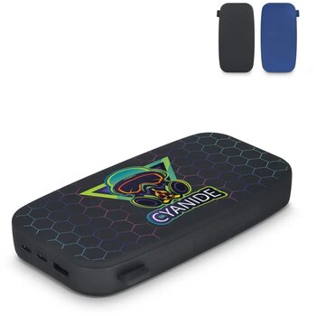 2PB27100 I Fresh 'n Rebel Powerbank 27000mAh 65W donker gun metal 2PB27100 I Fresh 'n Rebel Powerbank 27000mAh 65W donker gun metal