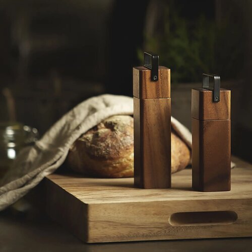Orrefors Jernverk Zout- en Pepermolen BlackSmith serie hout