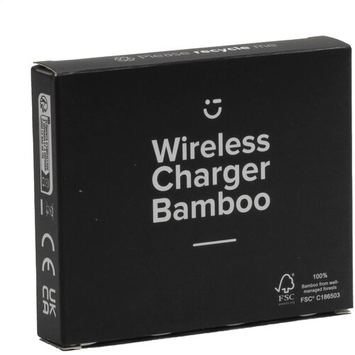 Bamboo Wireless Charger 15W Draadloze Oplader