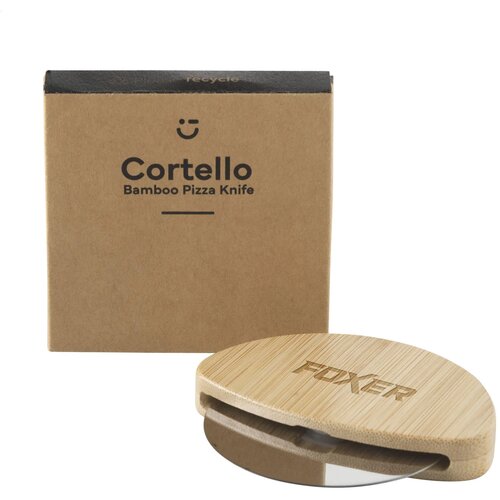 Cortello Bamboo Pizza Cutter Pizzasnijder