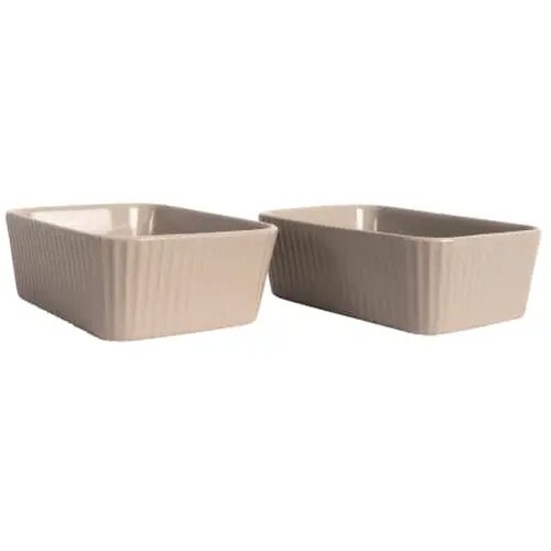Sagaform Flora ovenschaal mini 2-delig beige