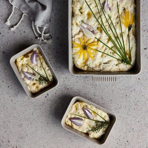 Sagaform Flora ovenschaal mini 2-delig beige
