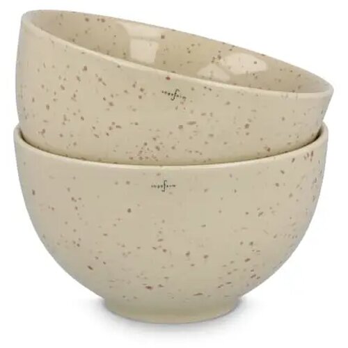Sagaform Ditte Keramische Kommenset 12cm beige