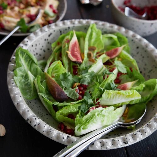 Sagaform Ditte diep serveerbord grijs